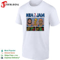 Jalen Brunson and Josh Hart New York Knicks NBA Jam player shirt
