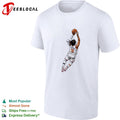 Jalen Brunson number 11 New York Knicks dunk illustration shirt