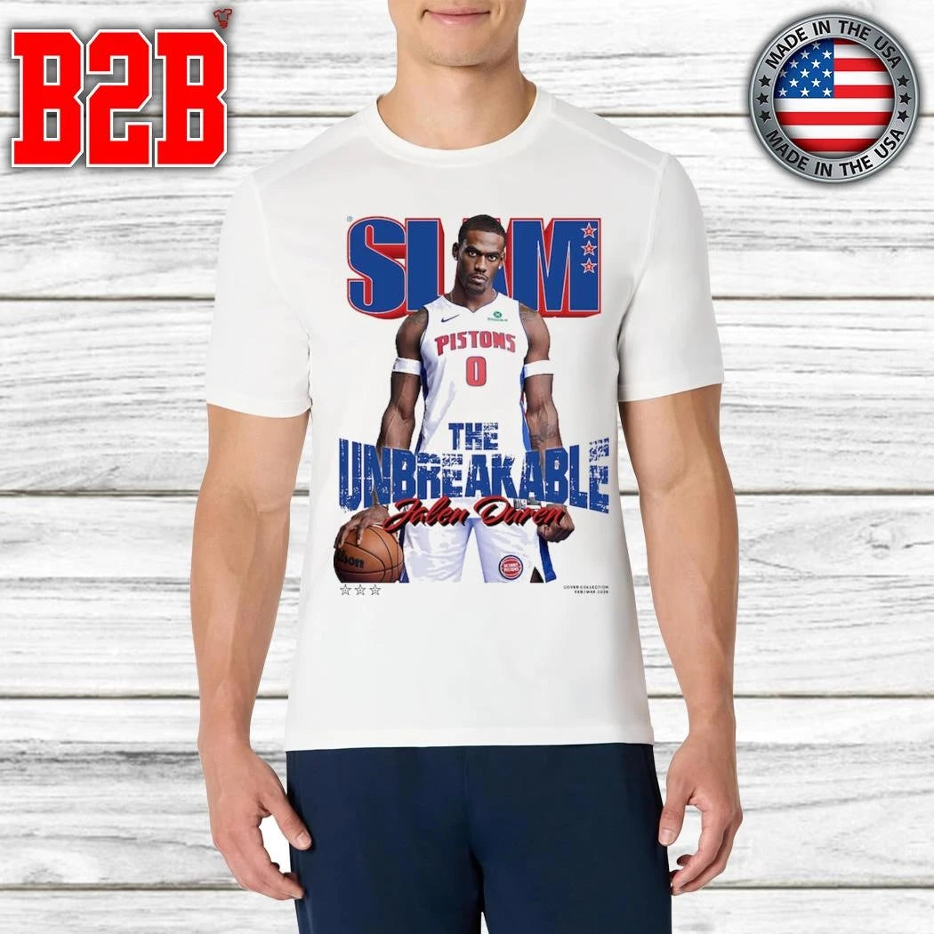 Jalen Duren Detroit Pistons SLAM Cover Shirt
