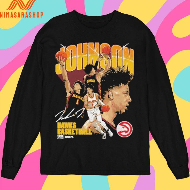 Jalen Johnson Atlanta Hawks Basketball Collage Shirts