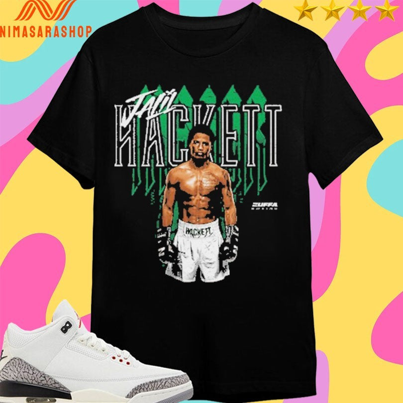 Jalil Hackett Zuffa Boxing Fighter Name Shirts