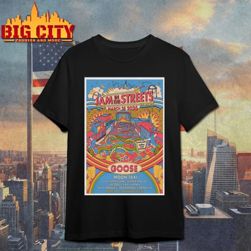 Jam In The Streets March 28 2026 Downtown Athens GA Poster shirt