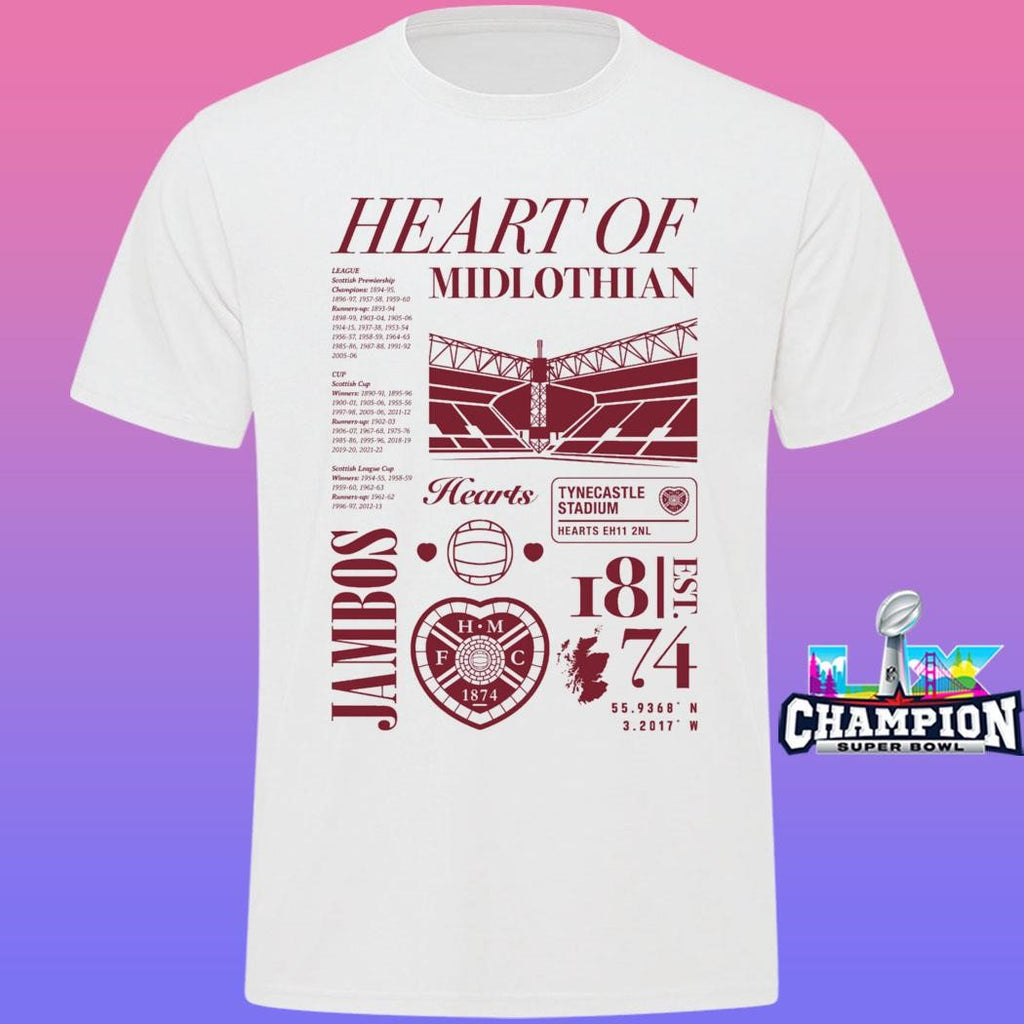 Jambos Heart Of Midlothian Shirt