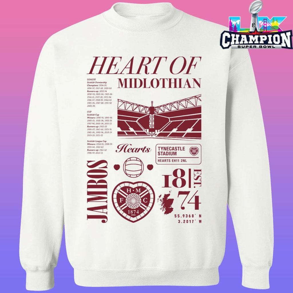 Jambos Heart Of Midlothian Shirt
