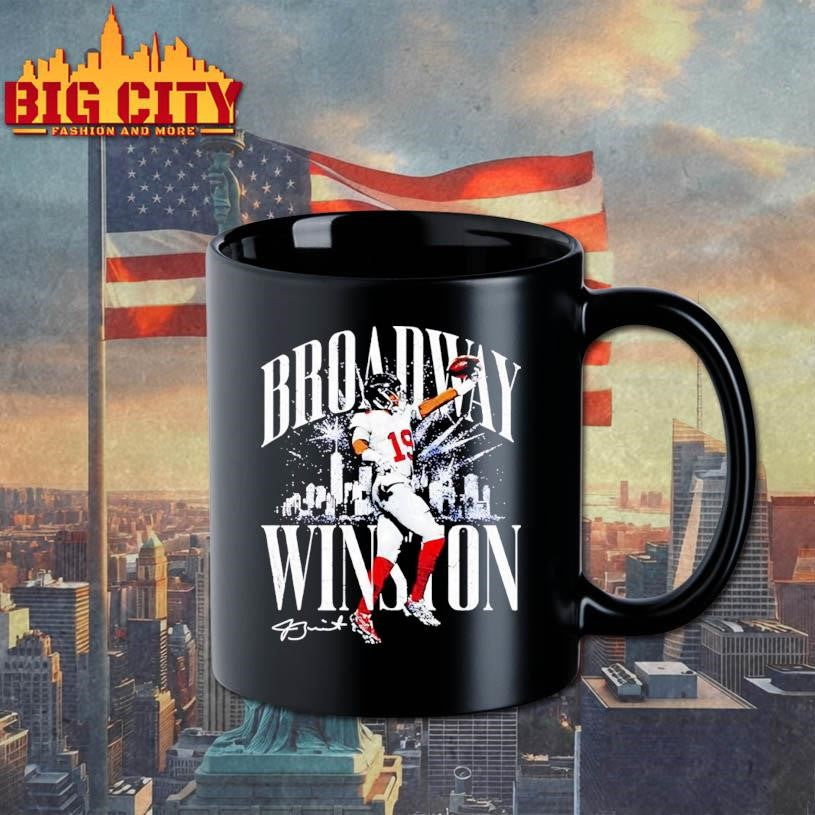 Jameis Winston New York Giants Broadway Winston city skyline Shirt