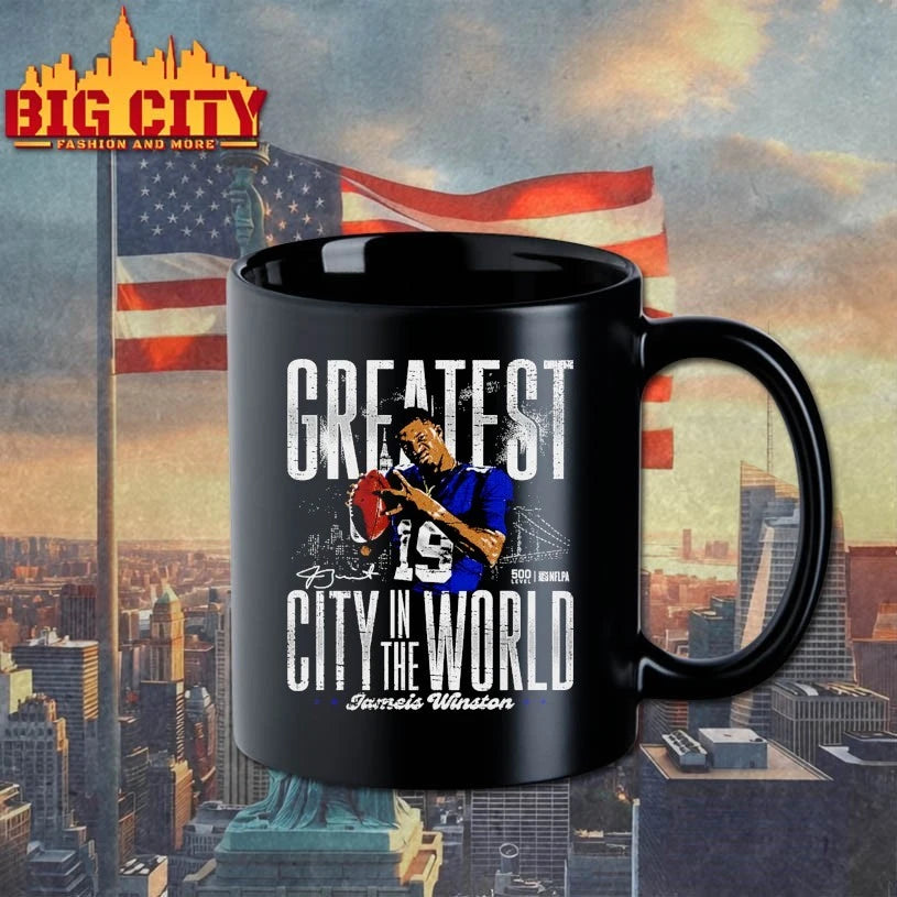 Jameis Winston New York Greatest City In The World  signature shirt