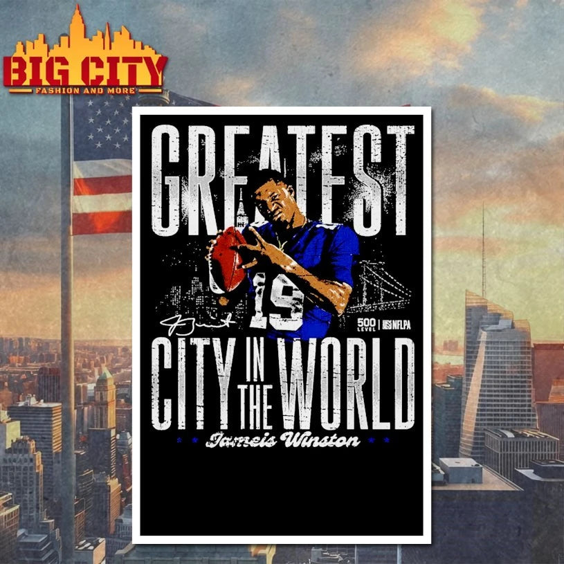 Jameis Winston New York Greatest City In The World  signature shirt