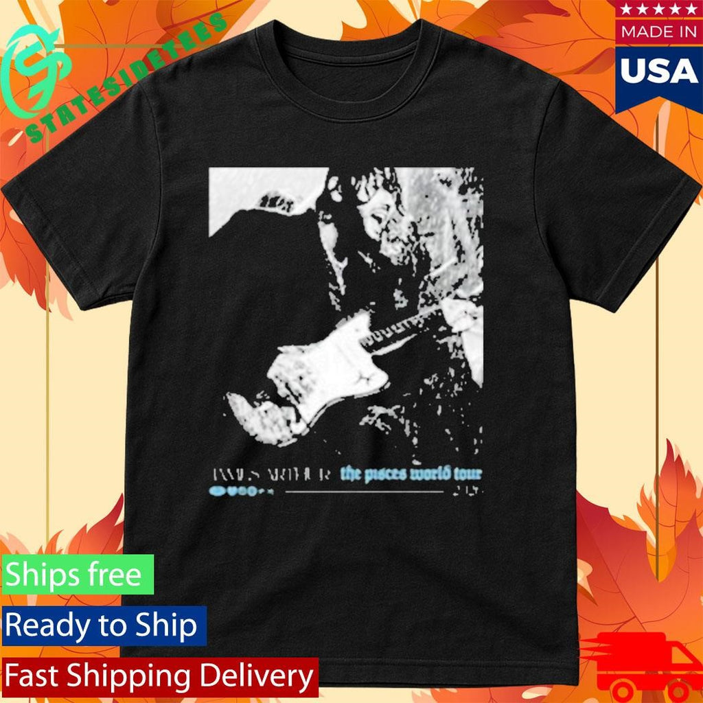 James Arthur Pisces Photo Itin 2026 Charcoal Shirt