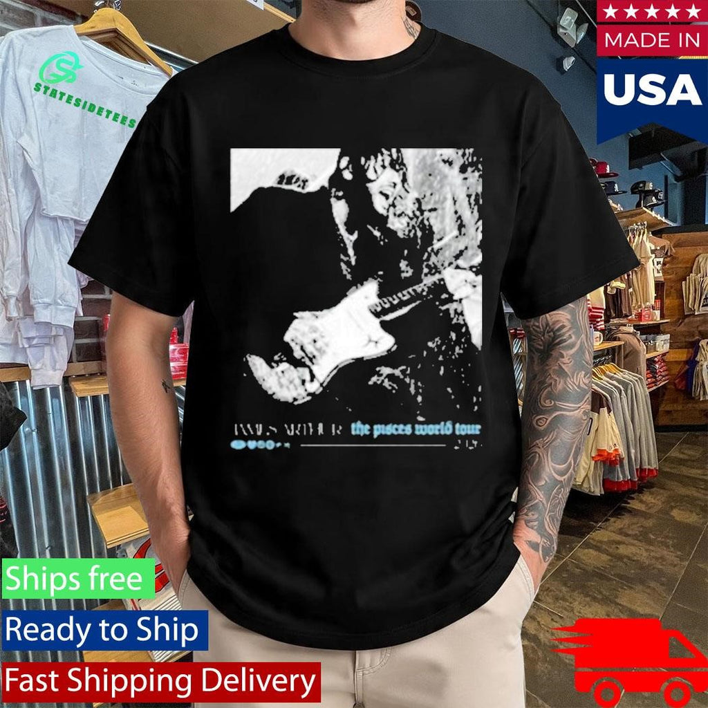 James Arthur Pisces Photo Itin 2026 Charcoal Shirt