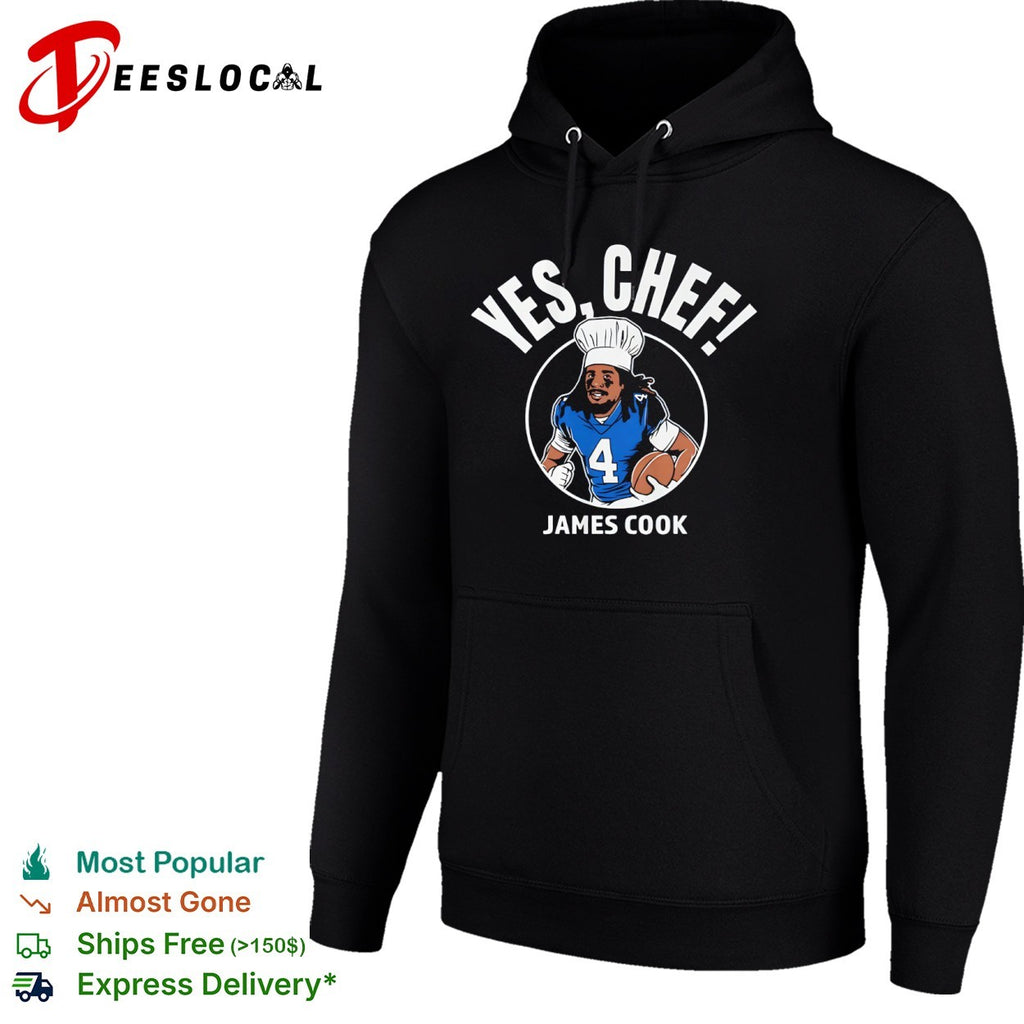 James Cook Buffalo Bills NFL Yes Chef shirt
