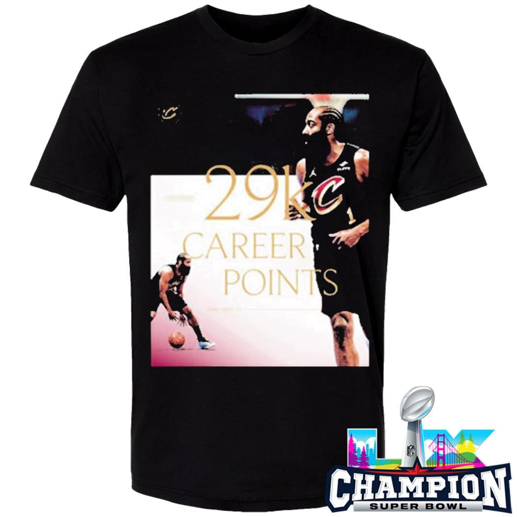 James Harden 29k Career Points Shirt