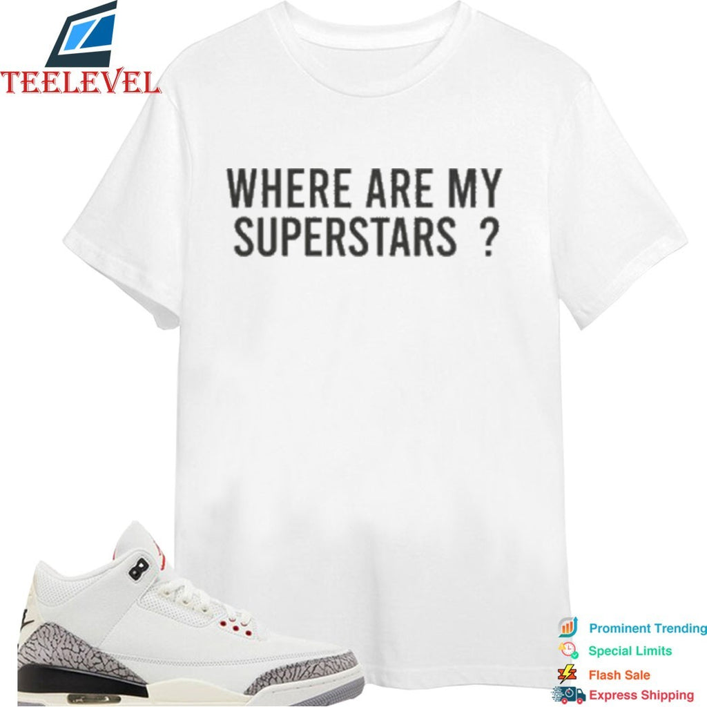 James Harden Where Are My Superstars T-shirts
