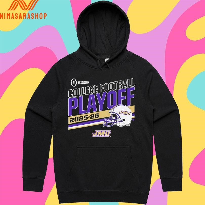 James Madison Dukes Football 2025-2026 College Football Playoff Stripe Shirts