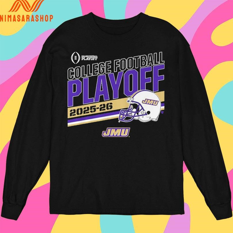 James Madison Dukes Football 2025-2026 College Football Playoff Stripe Shirts