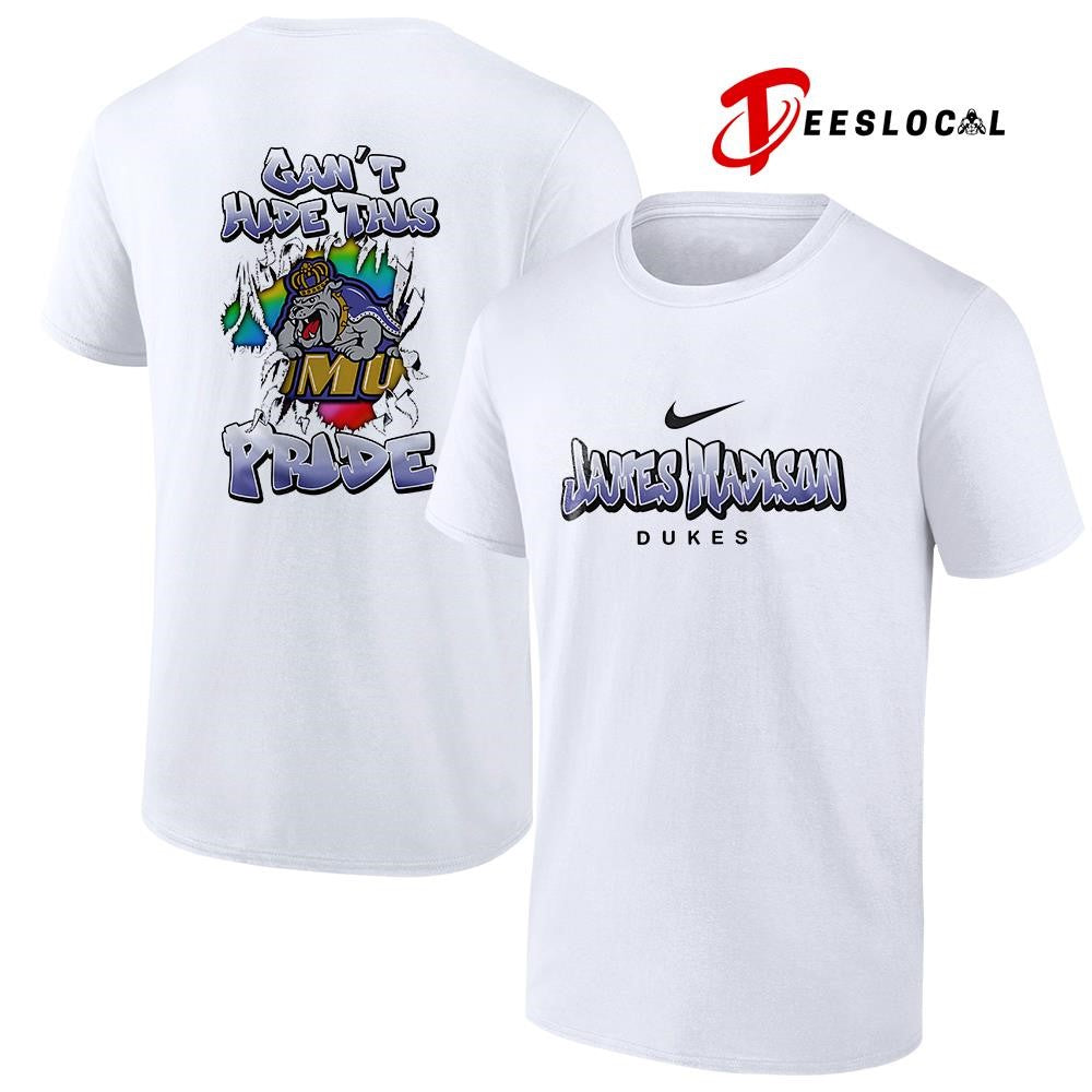 James Madison Dukes x NCAA Pride month can’t hide this shirt