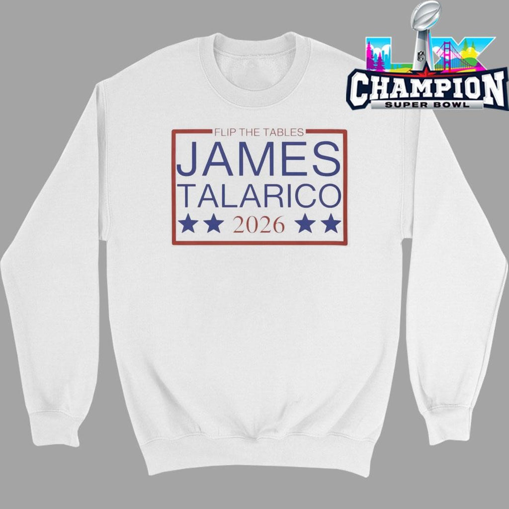 James Talarico 2026 Flip The Tables Shirt