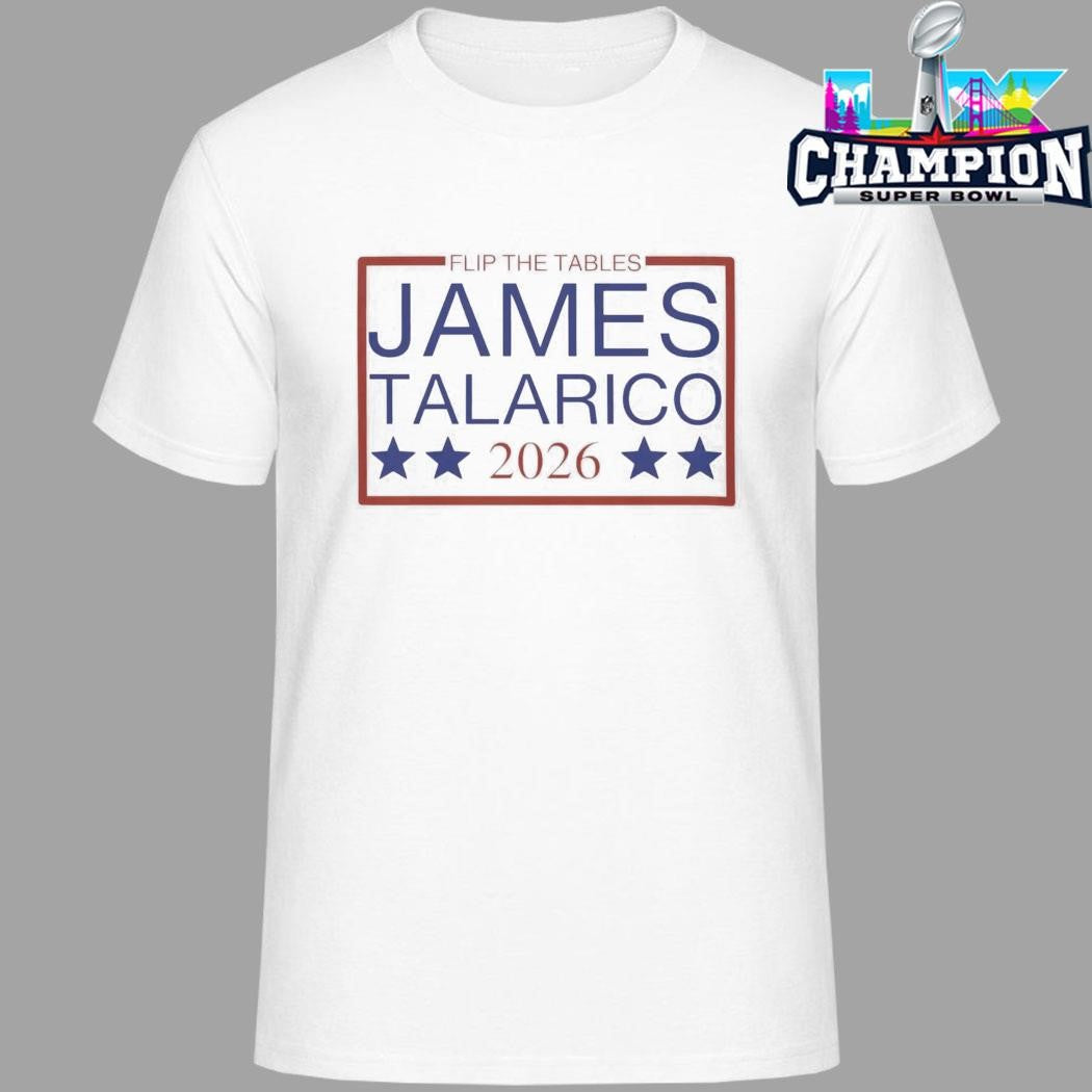 James Talarico 2026 Flip The Tables Shirt