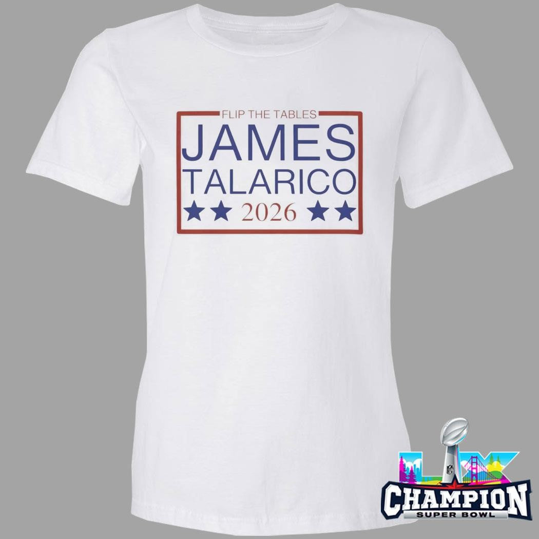 James Talarico 2026 Flip The Tables Shirt