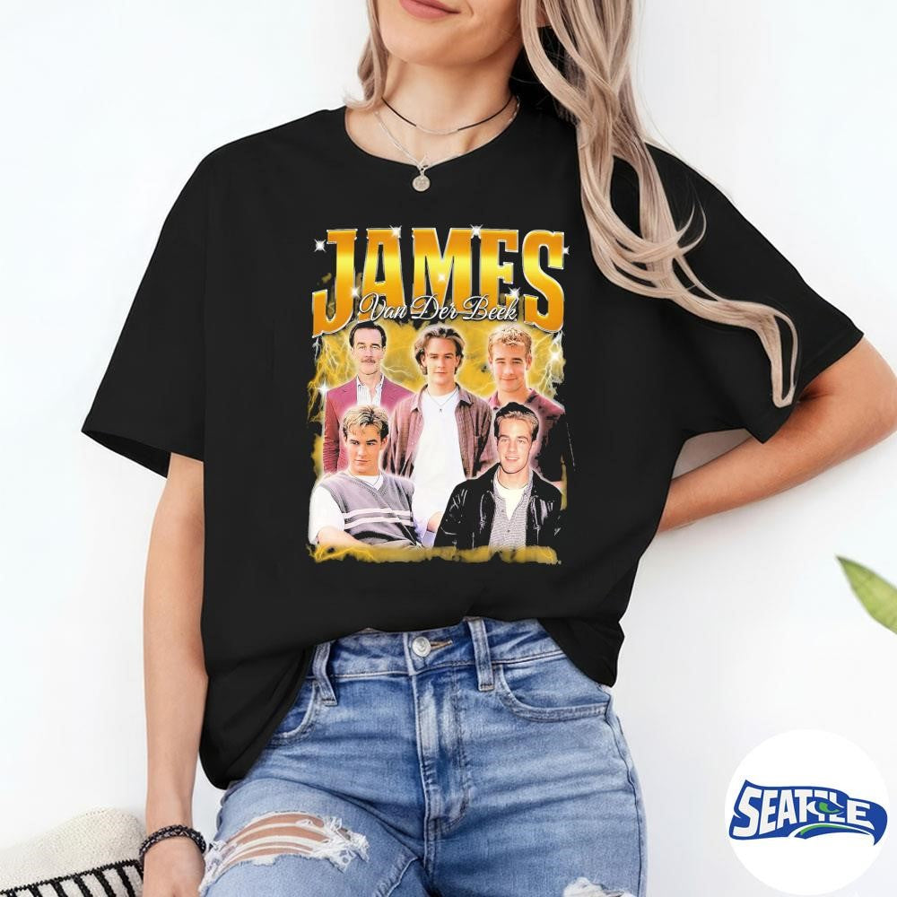 James Van Der Beek 1977 – 2026 Bootleg 90s Vintage shirt