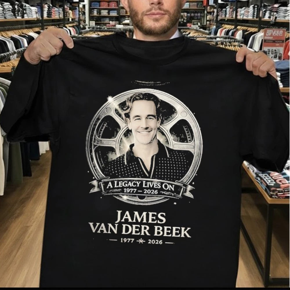 James Van Der Beek 1977-2026 Celebrity RIP A Legacy Lives On Shirt