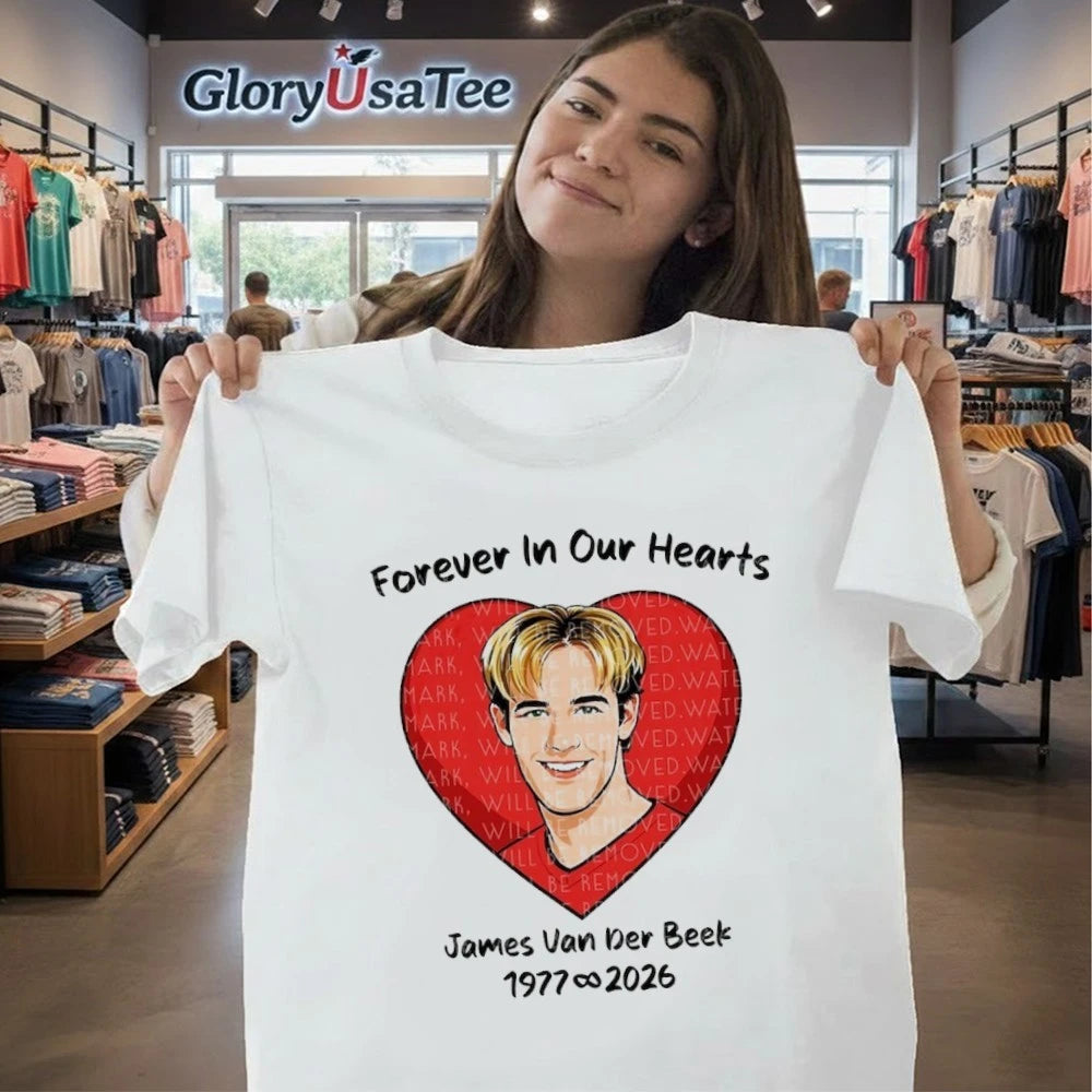James Van Der Beek 1977-2026 Forever In Our Hearts Shirt