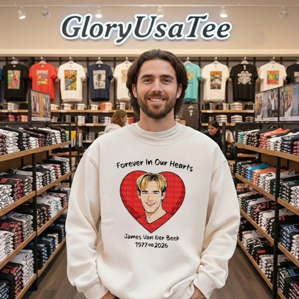 James Van Der Beek 1977-2026 Forever In Our Hearts Shirt