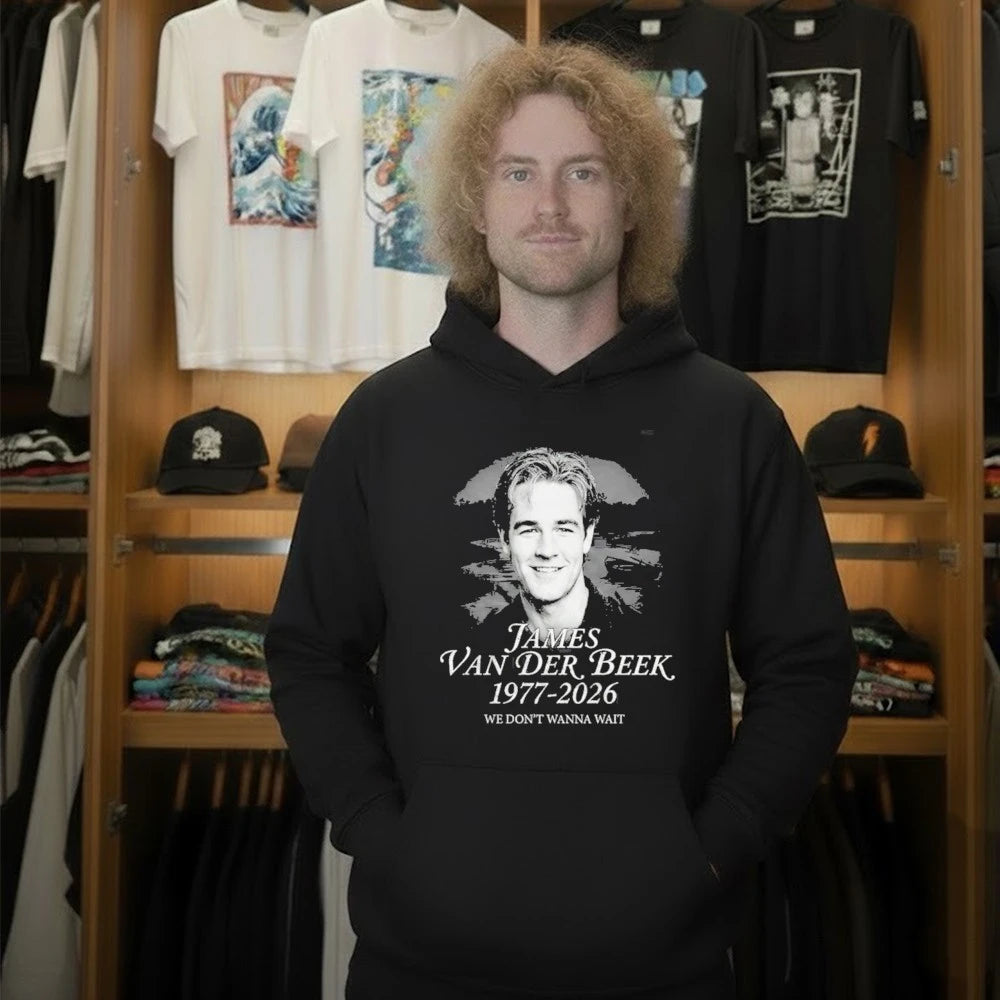 James Van Der Beek 1977-2026 Memorial Shirt