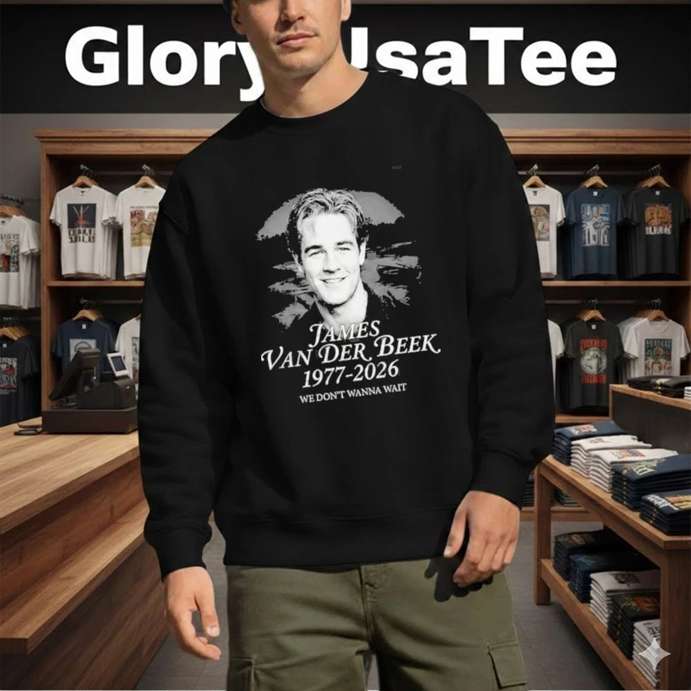 James Van Der Beek 1977-2026 Memorial Shirt