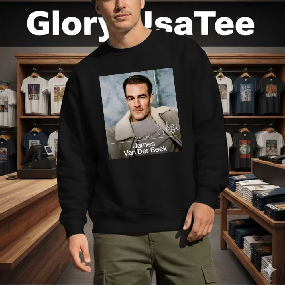 James Van Der Beek 1977-2026 T-shirt
