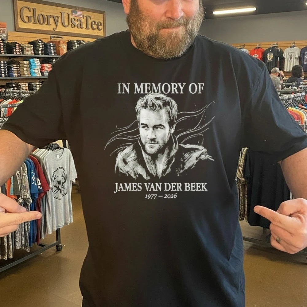 James Van Der Beek 1997-2026 In Memory Of Shirt
