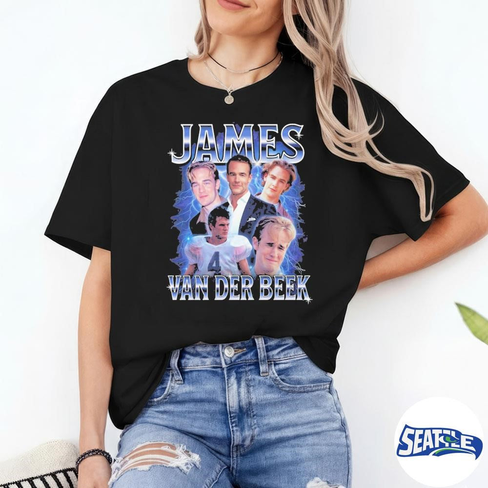James Van Der Beek  90s TV Fan Nostalgia Dawson’s Creek shirt