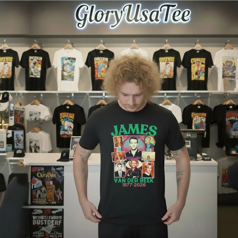 James Van Der Beek RIP Dawson Leery 90s Nostalgia Homage 90s TV Tribute Shirt