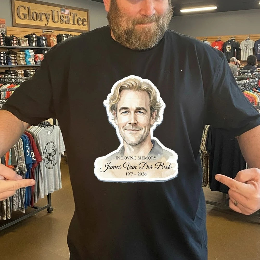 James Van Der Beek RIP In Loving Memory Shirt