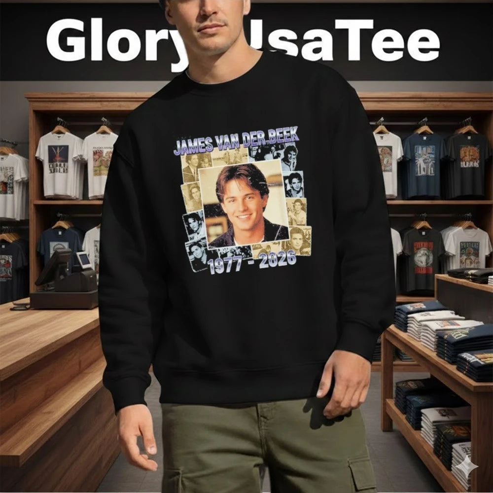 James Van Der Beek RIP Photo Shirt