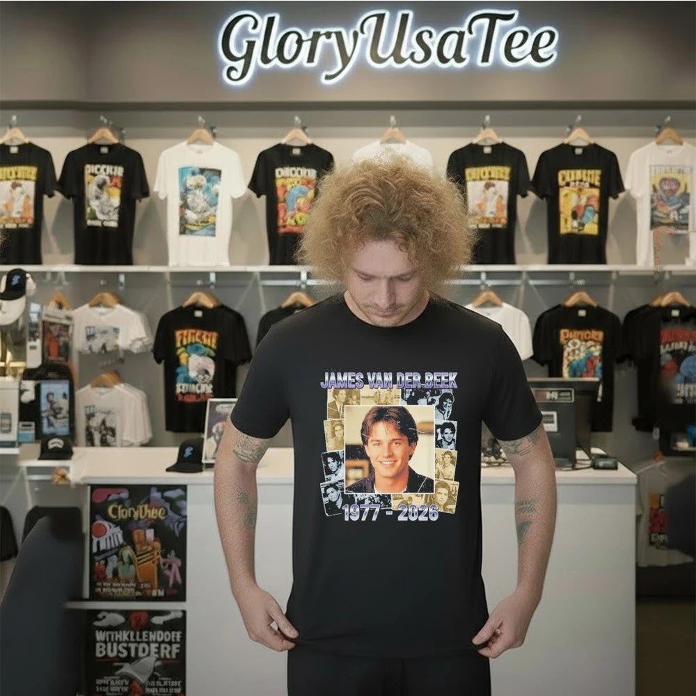 James Van Der Beek RIP Photo Shirt
