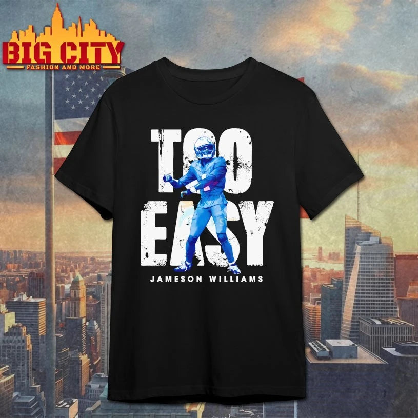 Jameson Williams Detroit Too Easy Shirt