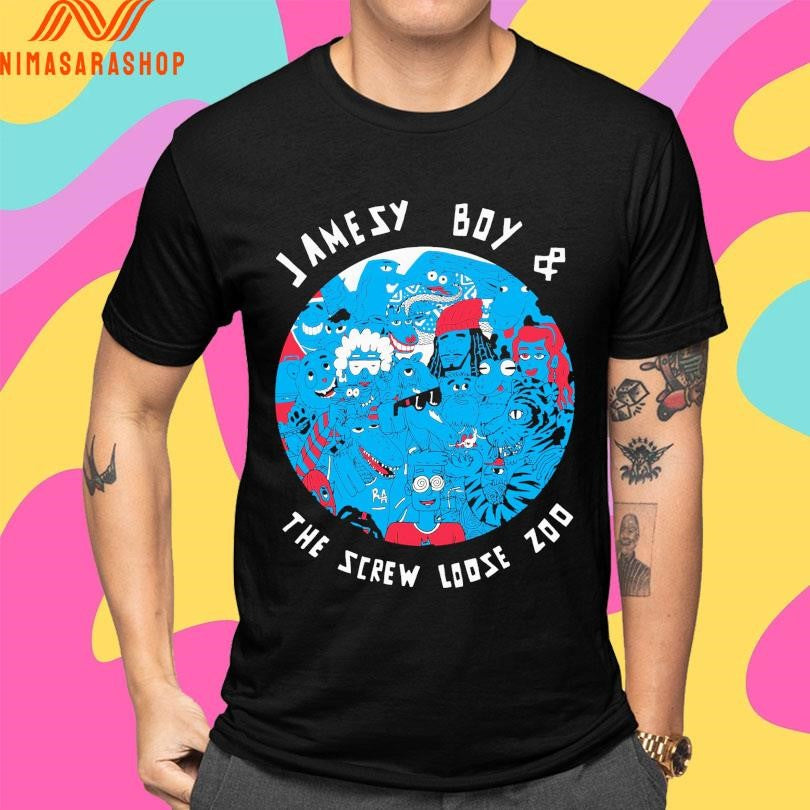 Jamesy Boy And The Screw Loose Zoo Shirts