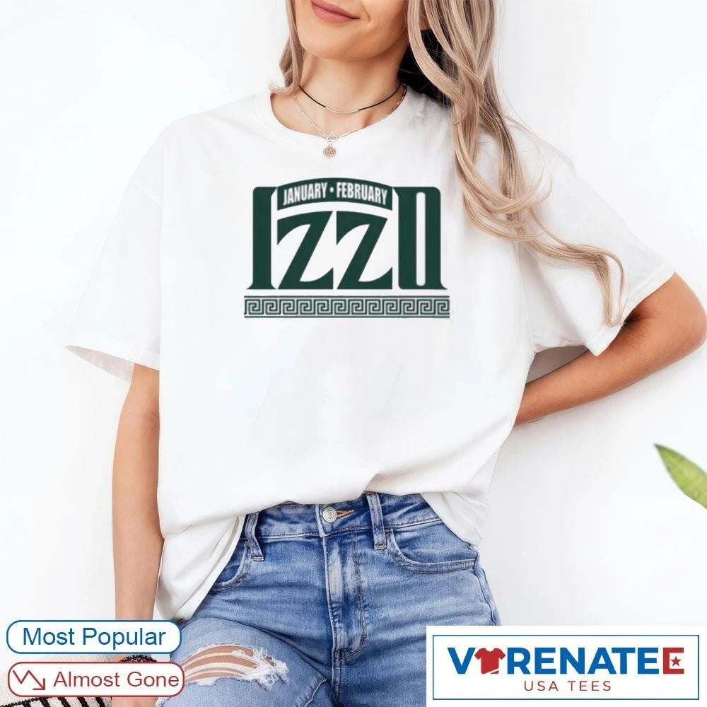 January February 2026 Izzo Michigan State Logo shirt