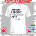 January February Johnnies April St. John’s Red Storm MBB 2026 March Madness Month Shirt