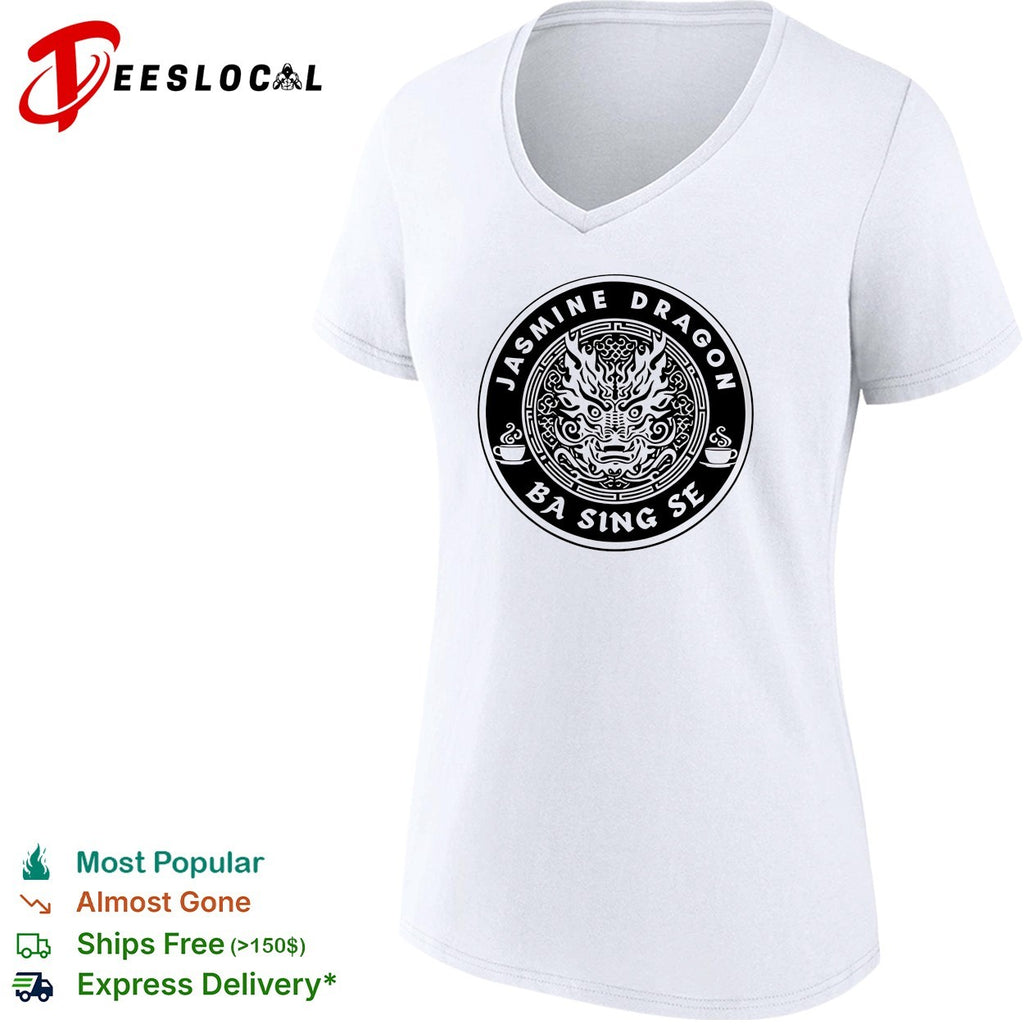 Jasmine Dragon Ba Sing Se Avatar tea house dragon circle emblem fan art shirt