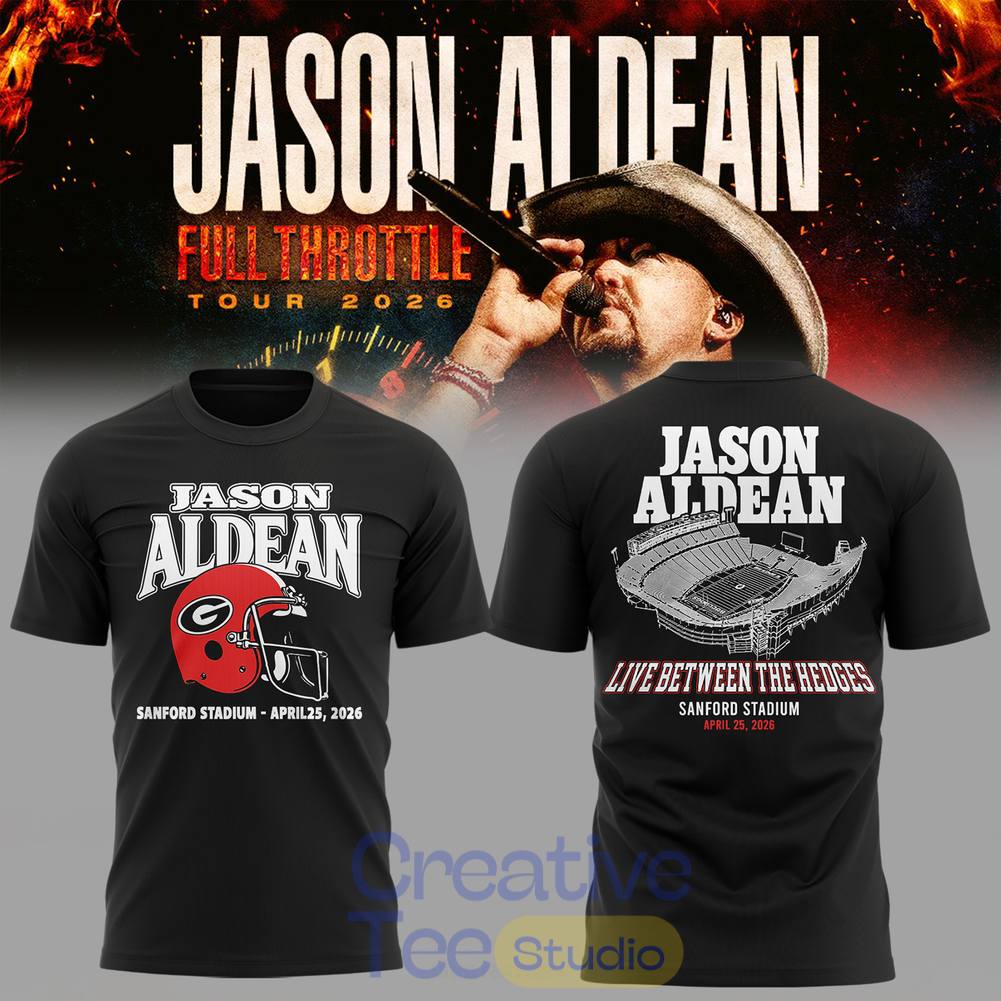 Jason Aldean Full Throttle Tour 2026 T-Shirt