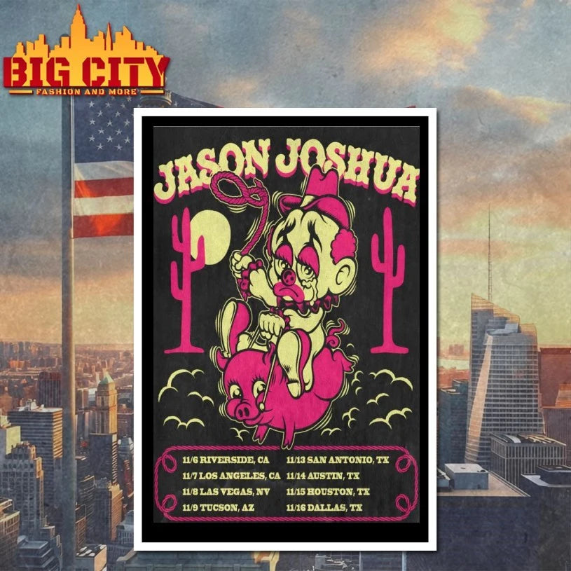Jason Joshua Nov 2025 Tour Poster shirt