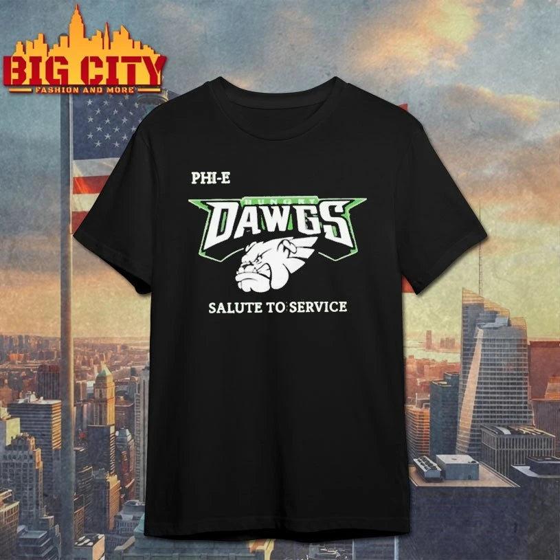 Jason Kelce Phi E Hungry Dawgs Salute To Service shirt