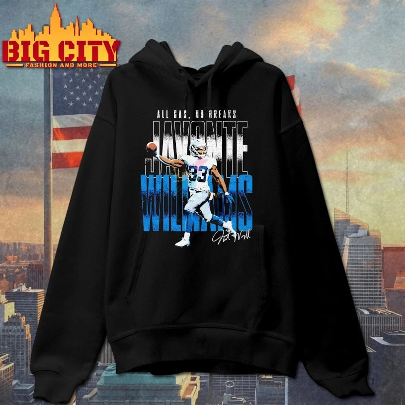 Javonte Williams Dallas All Gas No Breaks Shirt