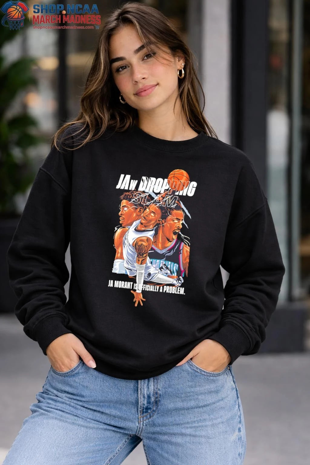 Jaw Dropping Slam Ja Morant Is Officially A Problem T-Shirt
