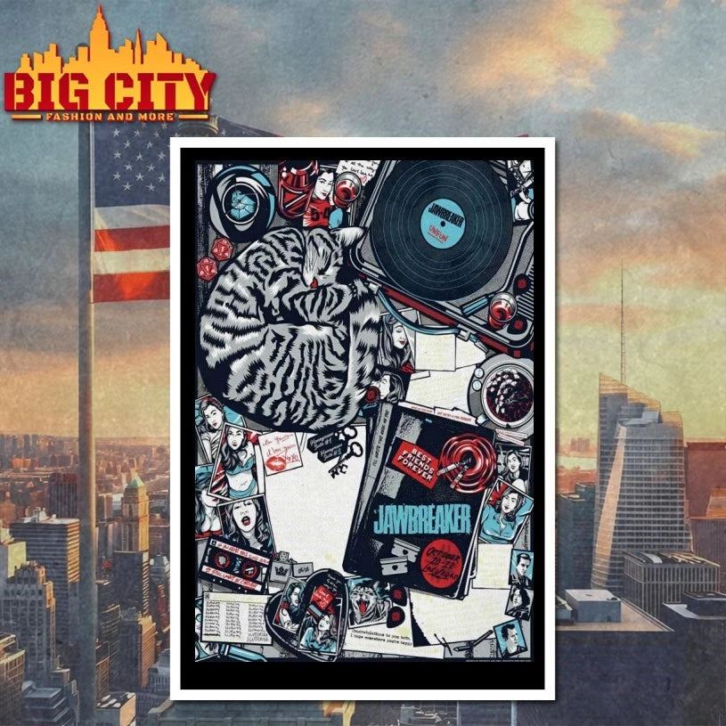 Jawbreaker Downtown Las Vegas Events Center in Las Vegas NV Oct 10-12 2025 Poster Shirt