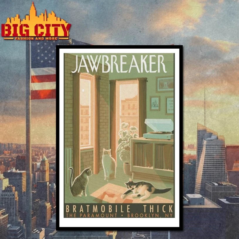 Jawbreaker Sep 23-24 2025 Brooklyn Paramount Brooklyn NY Poster Shirt