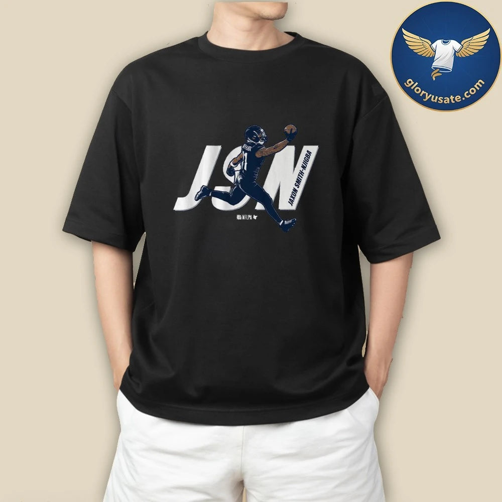 Jaxon Smith-Njigba Air Jaxon Jayden Daniels 4th &amp; Jayden Washington DC Shirt