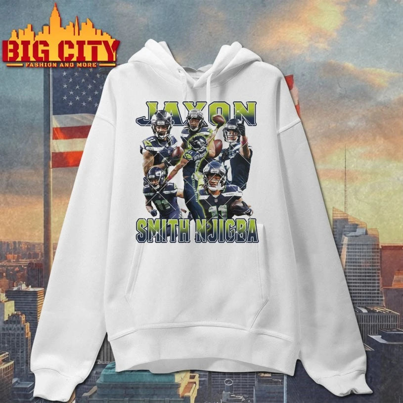 Jaxon Smith Njigba Bootleg 90s Njigba Game Day t-shirt
