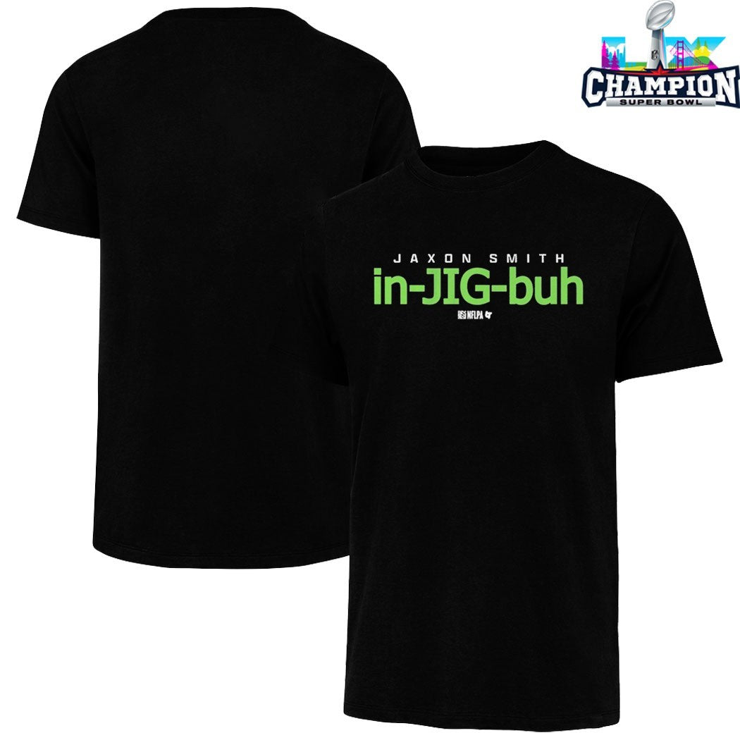 Jaxon Smith-Njigba In Jig Buh Pronunciation Guide T-shirts